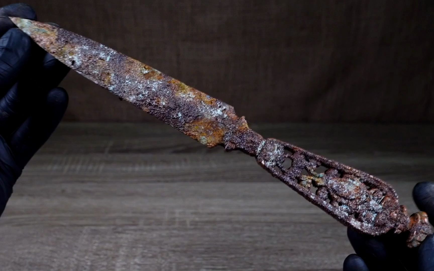 枯木逢春:非常漂亮和稀有的刺客匕首恢复 - 老物品翻新