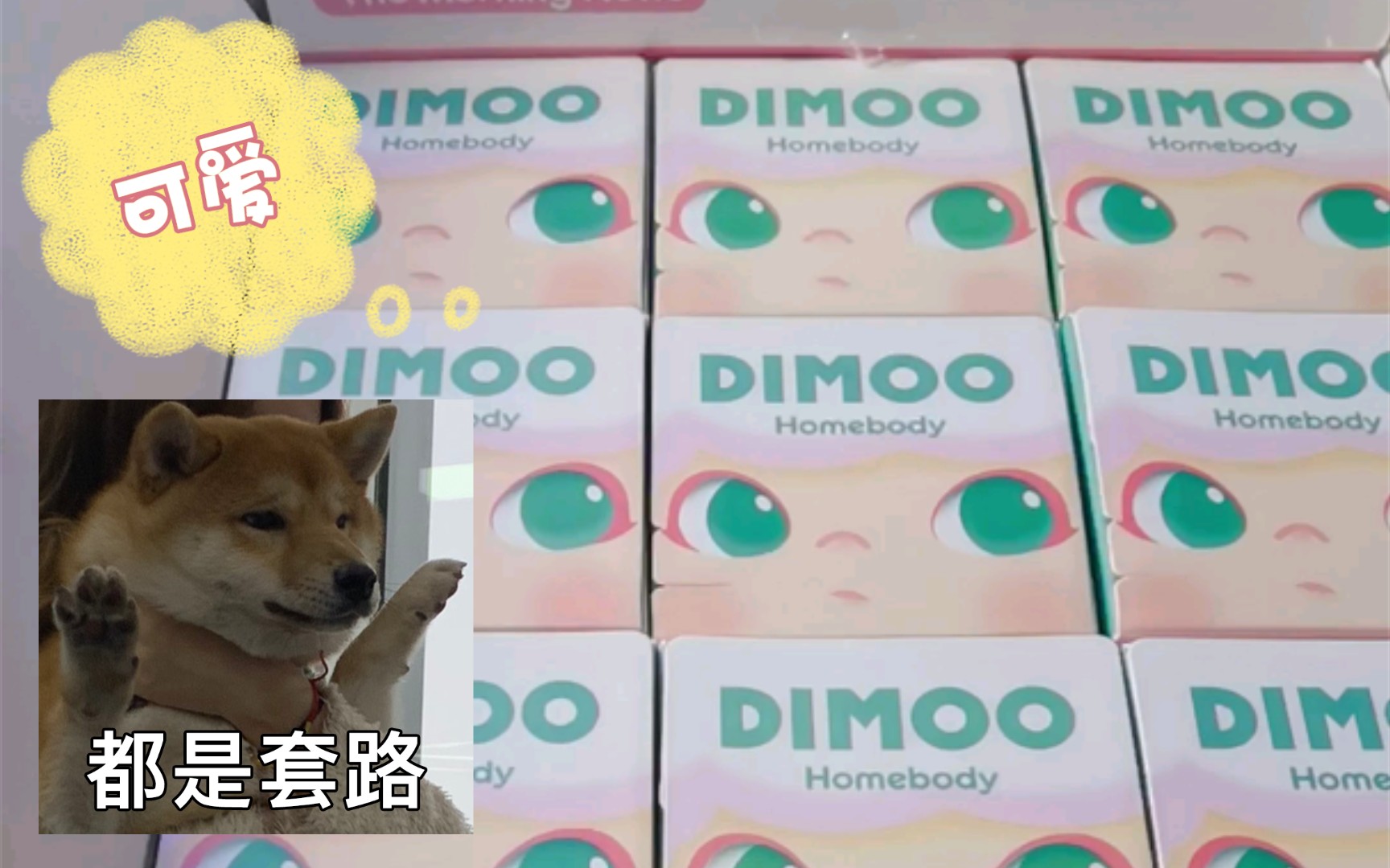 双十一下单的POPMART泡泡玛特开箱#DIMOO宅宅系列#爱了爱了_哔哩哔哩_bilibili