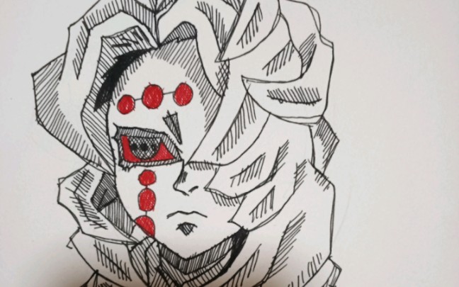 简单画一个,下弦之五累