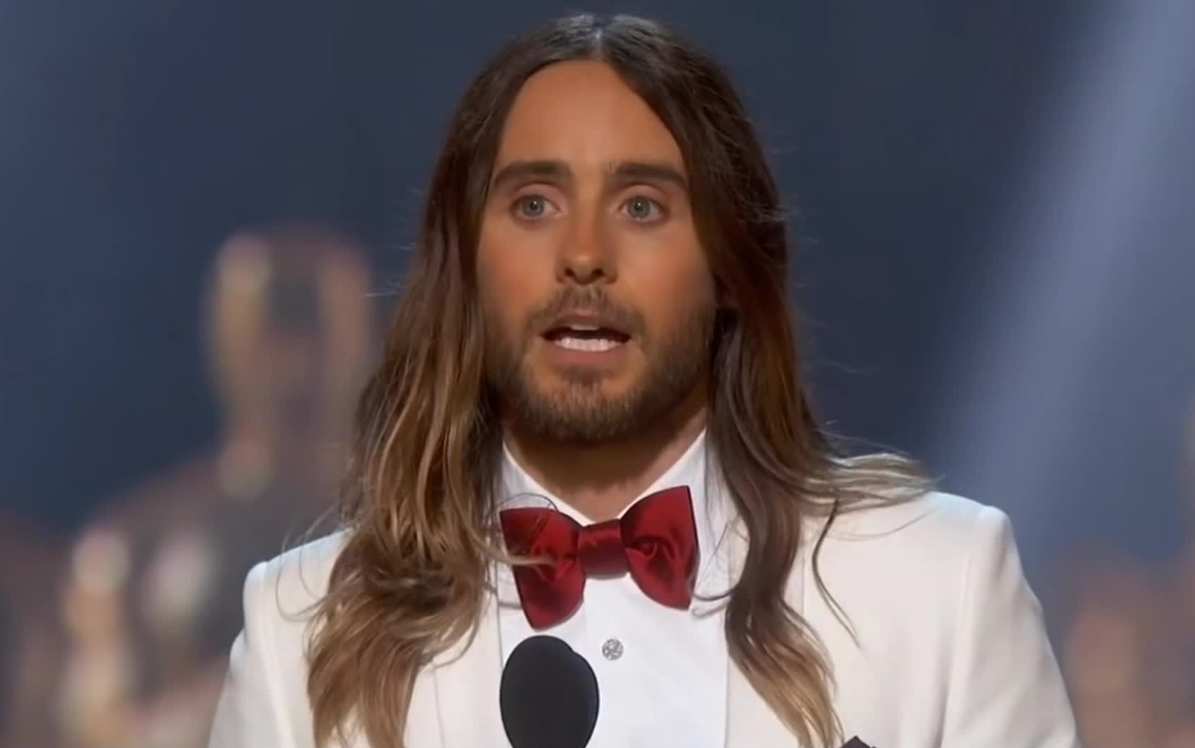 [图]【第86届奥斯卡金像奖 2014年】〖最佳男配角〗杰瑞德·莱托 Jared Leto 《达拉斯买家俱乐部》Dallas Buyers Club「得奖感言」