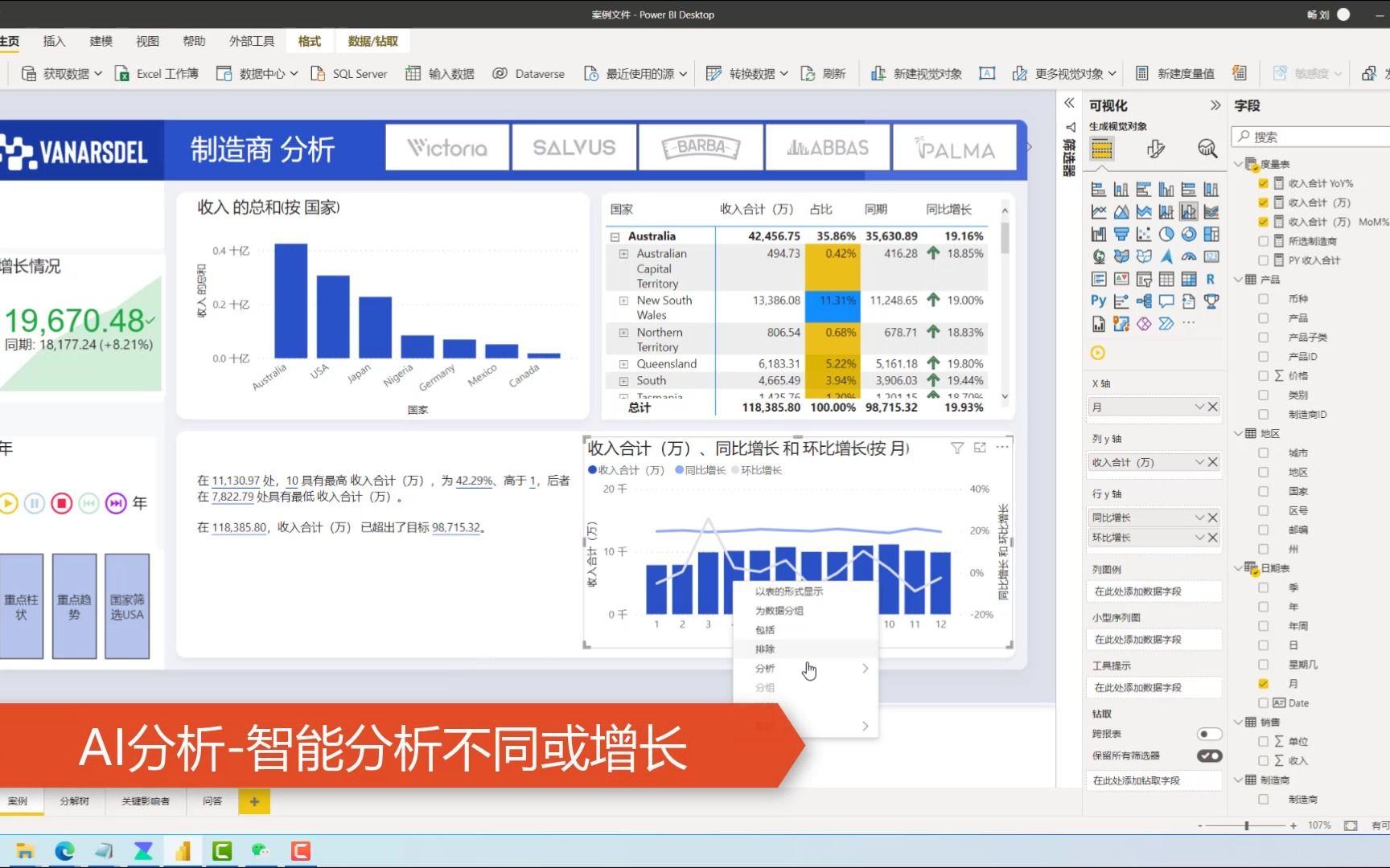 《PowerBI百科》PowerBI中的AI能力介绍哔哩哔哩bilibili