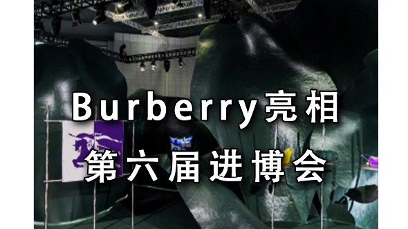 Burberry亮相第六届进博会哔哩哔哩bilibili