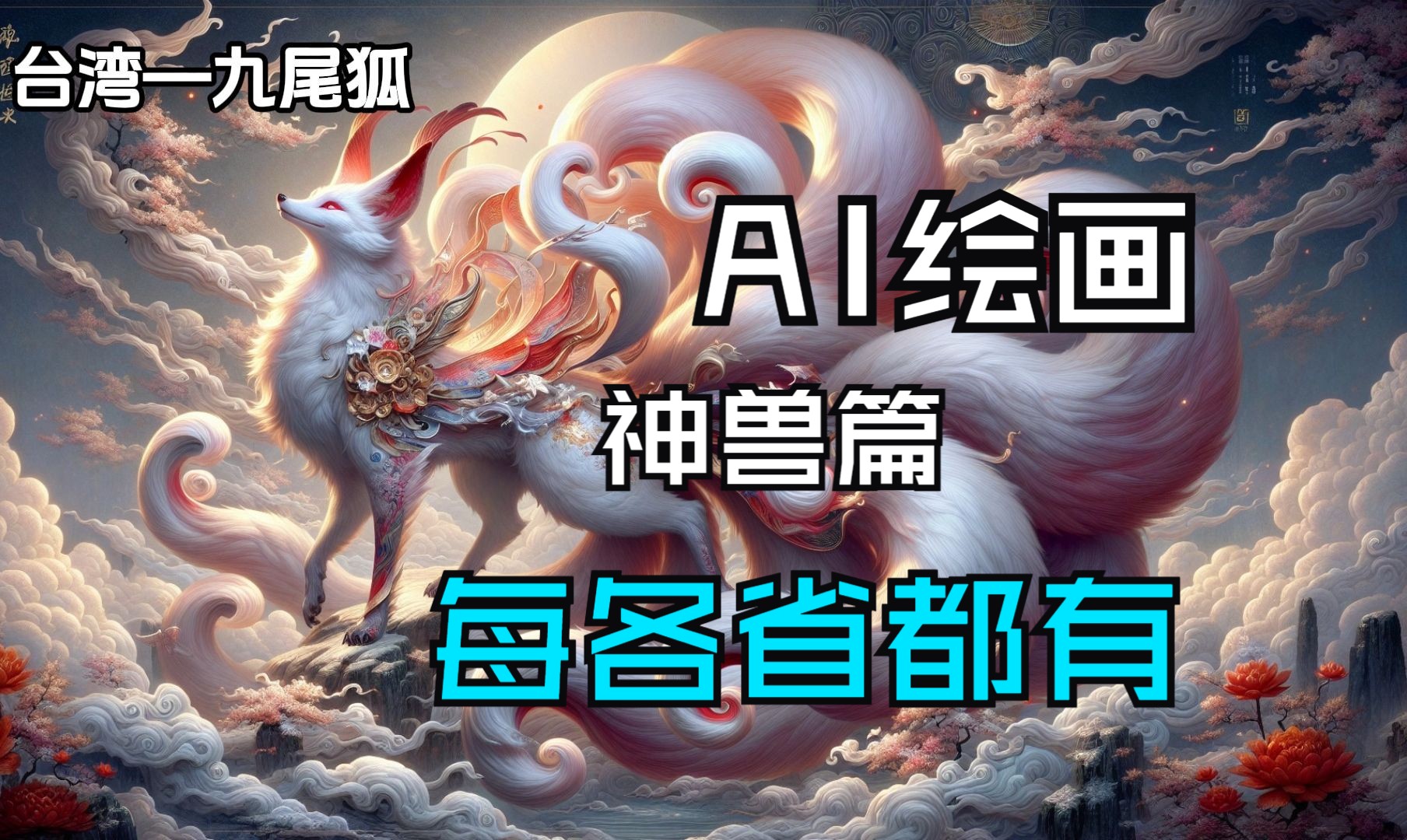 用ai画出国内各省的神兽哔哩哔哩bilibili