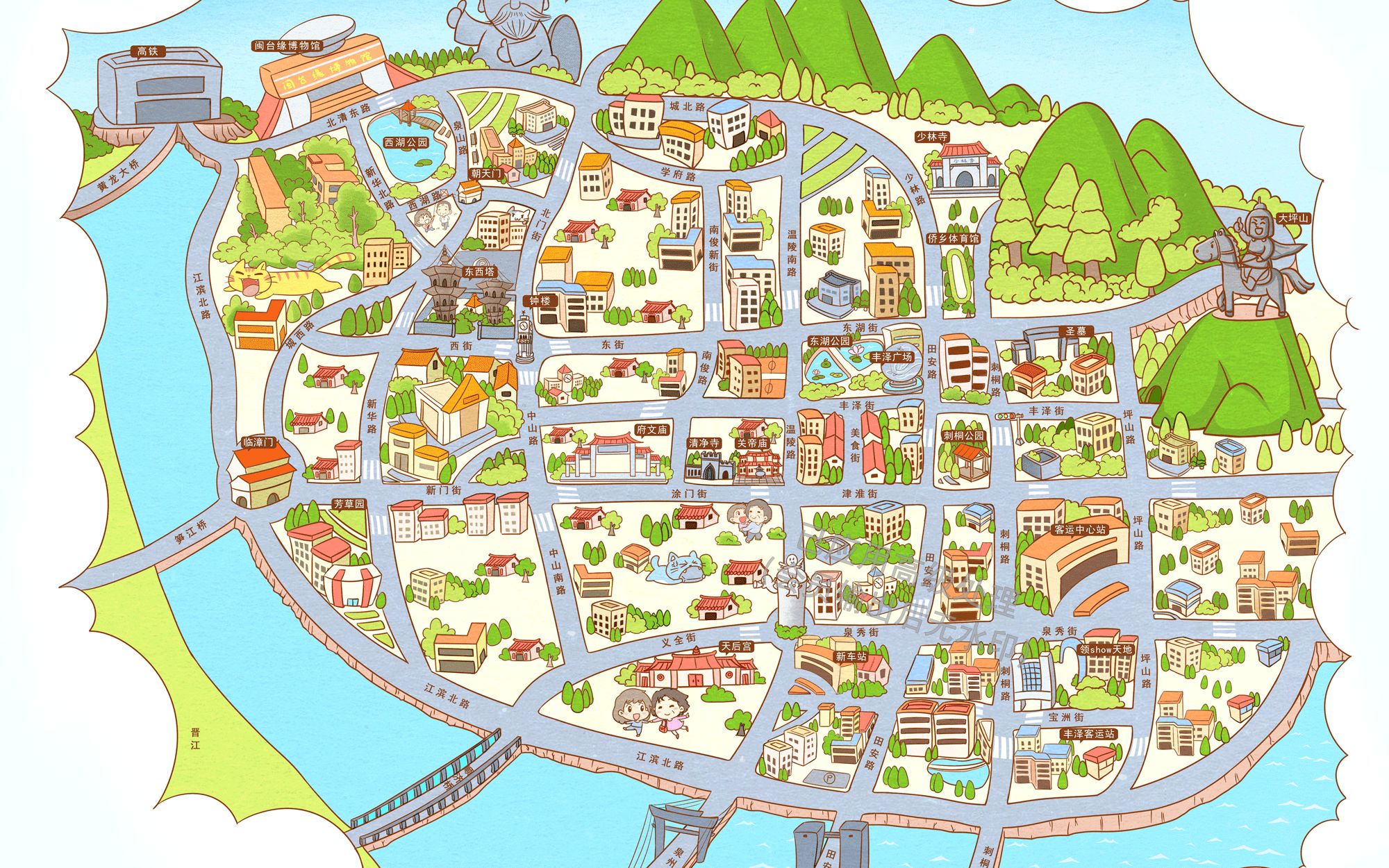 泉州西街半日游