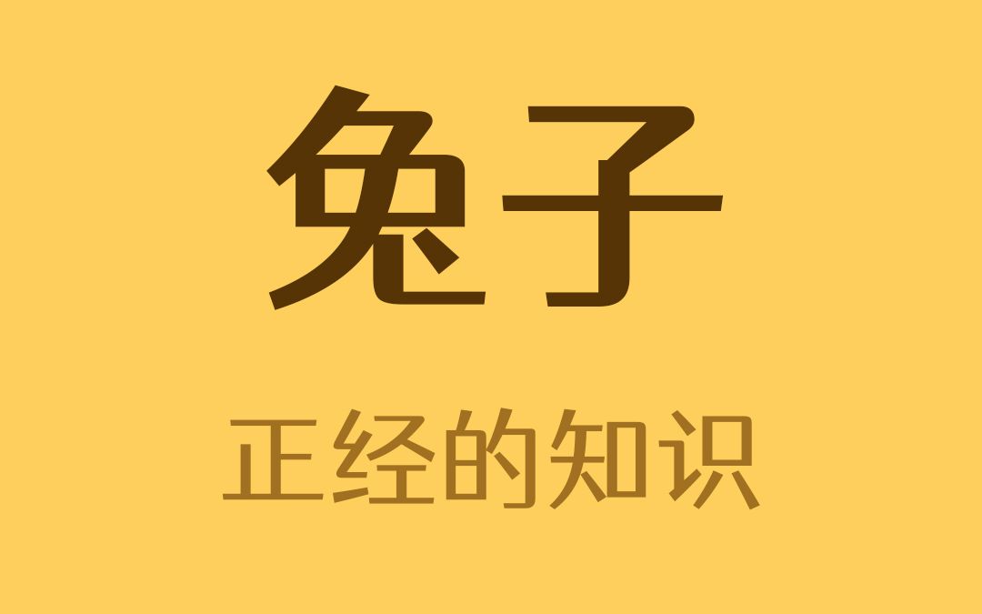 原来兔子尾巴可以这么长!哔哩哔哩bilibili