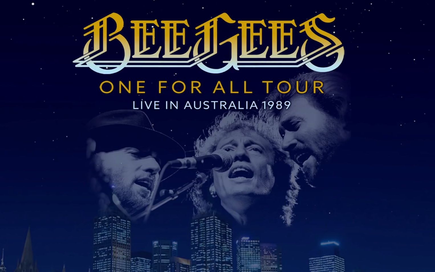 比吉斯乐队澳大利亚演唱会beegeesoneforalltourliveinaustralia1989