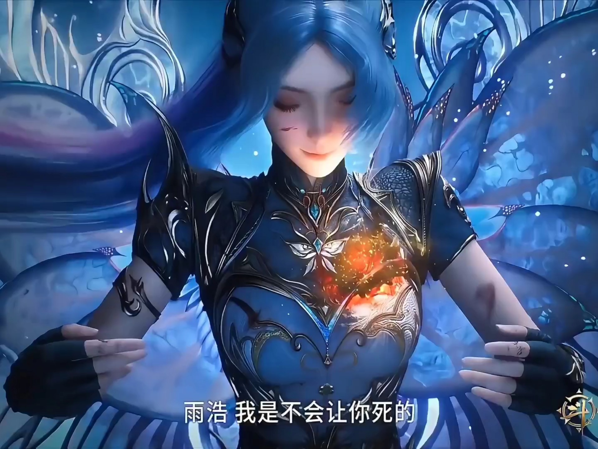 王冬儿自杀后化作万千蝴蝶,灵魂指引霍雨浩对付邪神