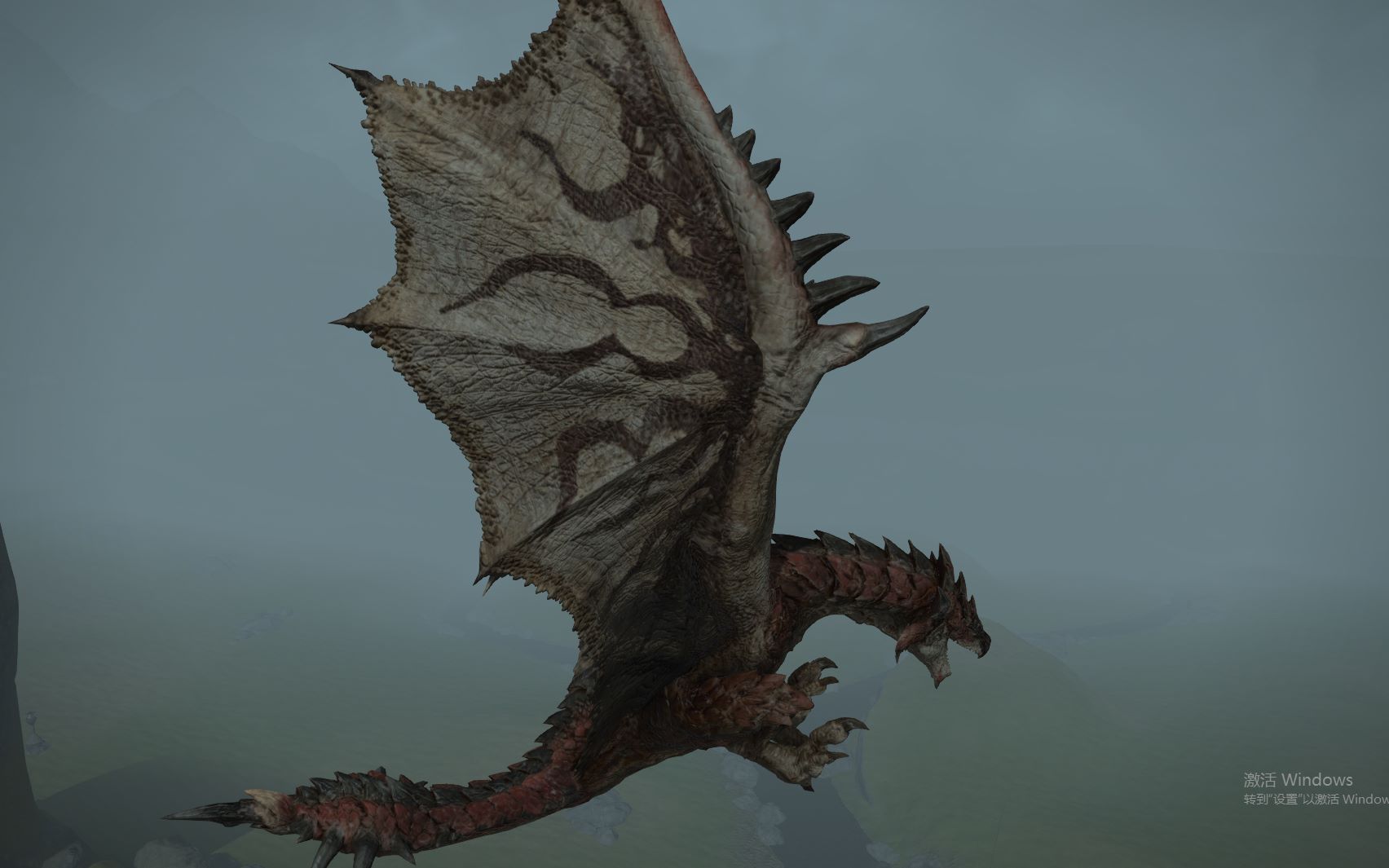 可丽饼我竟然在ff14里骑上了mhw的火龙