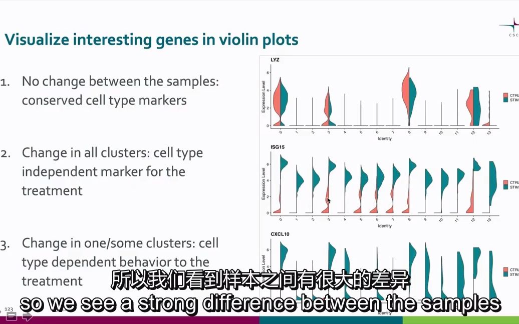 12 scRNAseq  综合分析:保守标记和差异表达基因哔哩哔哩bilibili