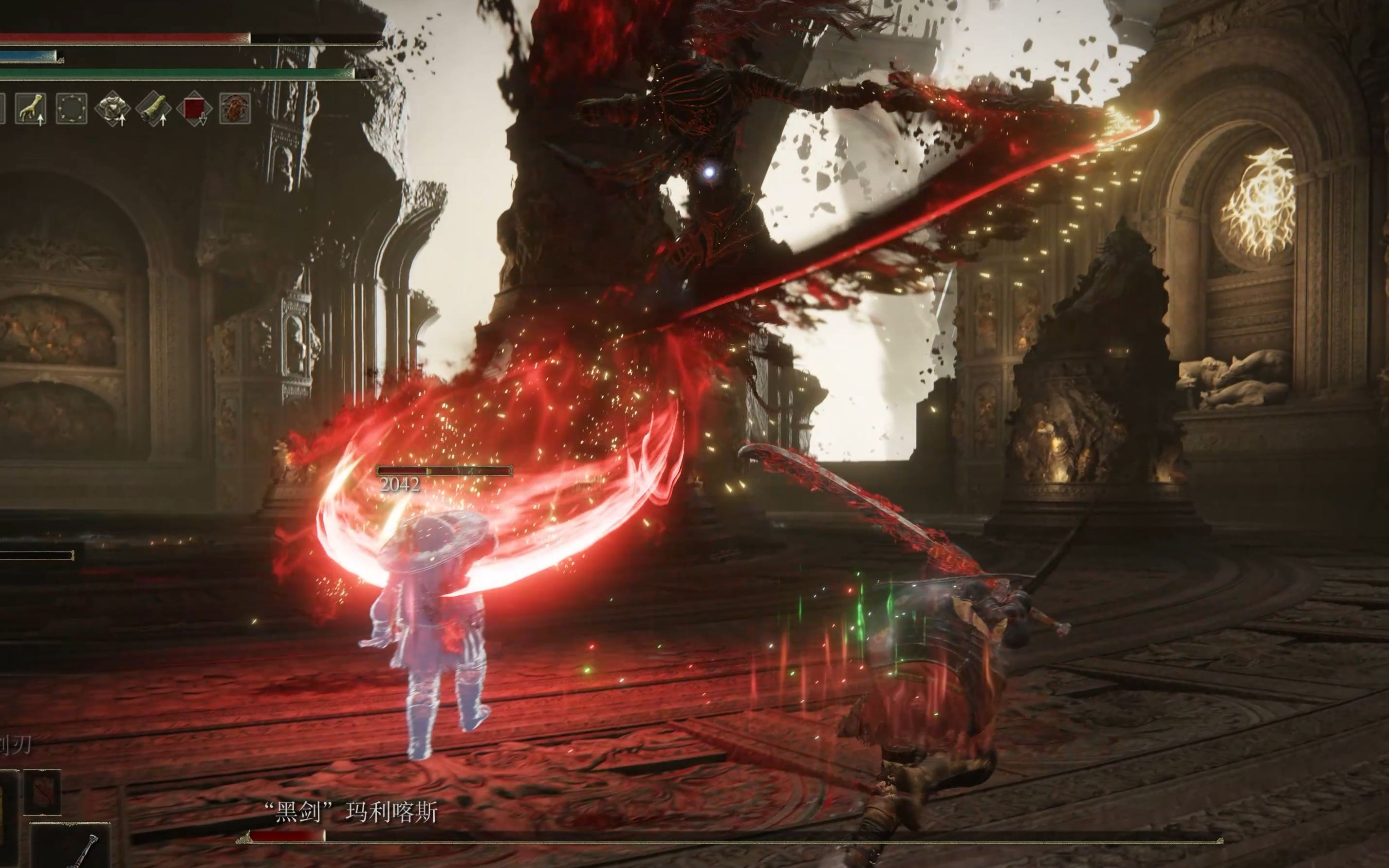 "黑剑"玛利喀斯 双大曲剑出血流 仿身泪滴_单机游戏热门视频