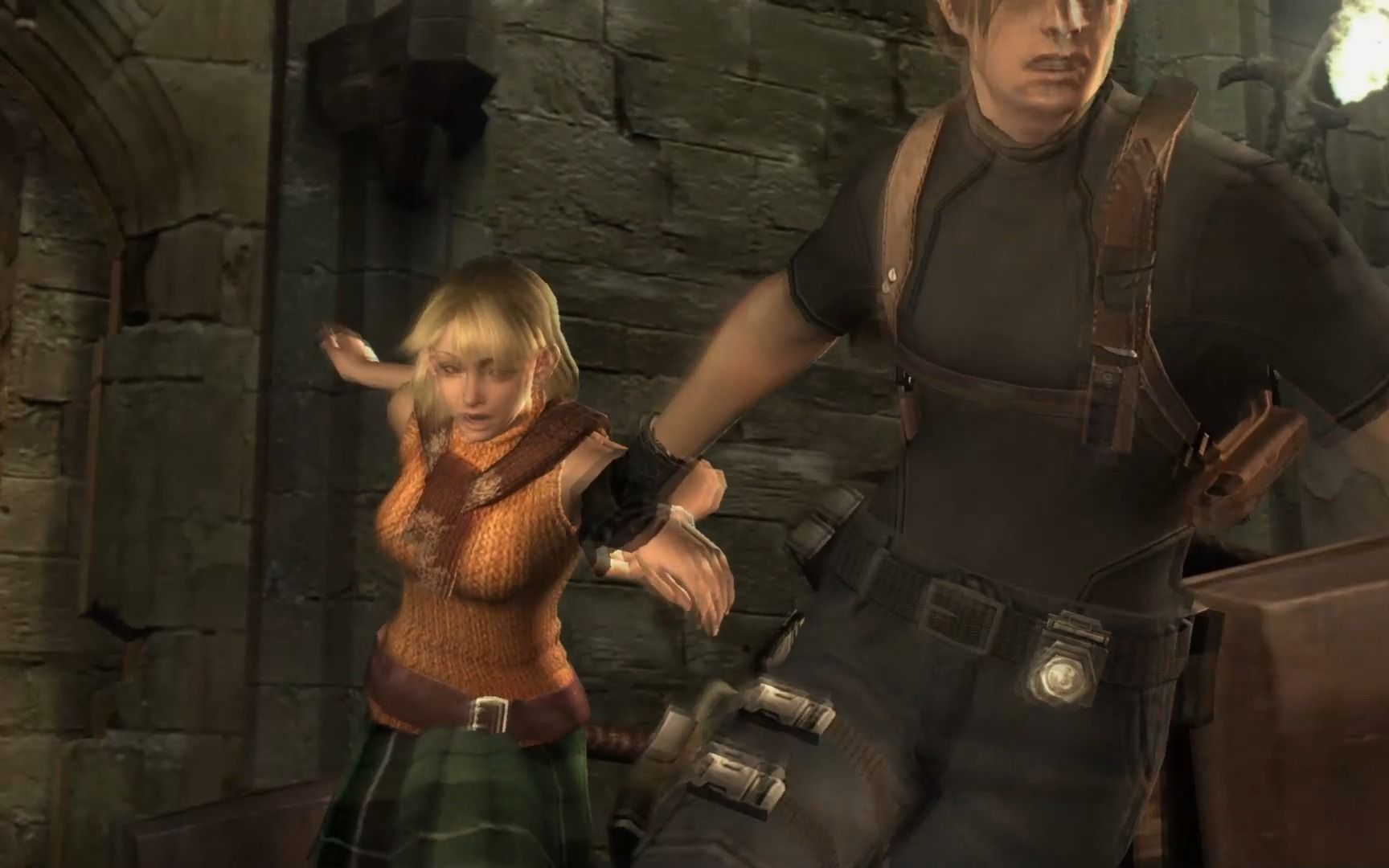 (骑士ada)生化危机4游戏解说视频第三期:阿什莉