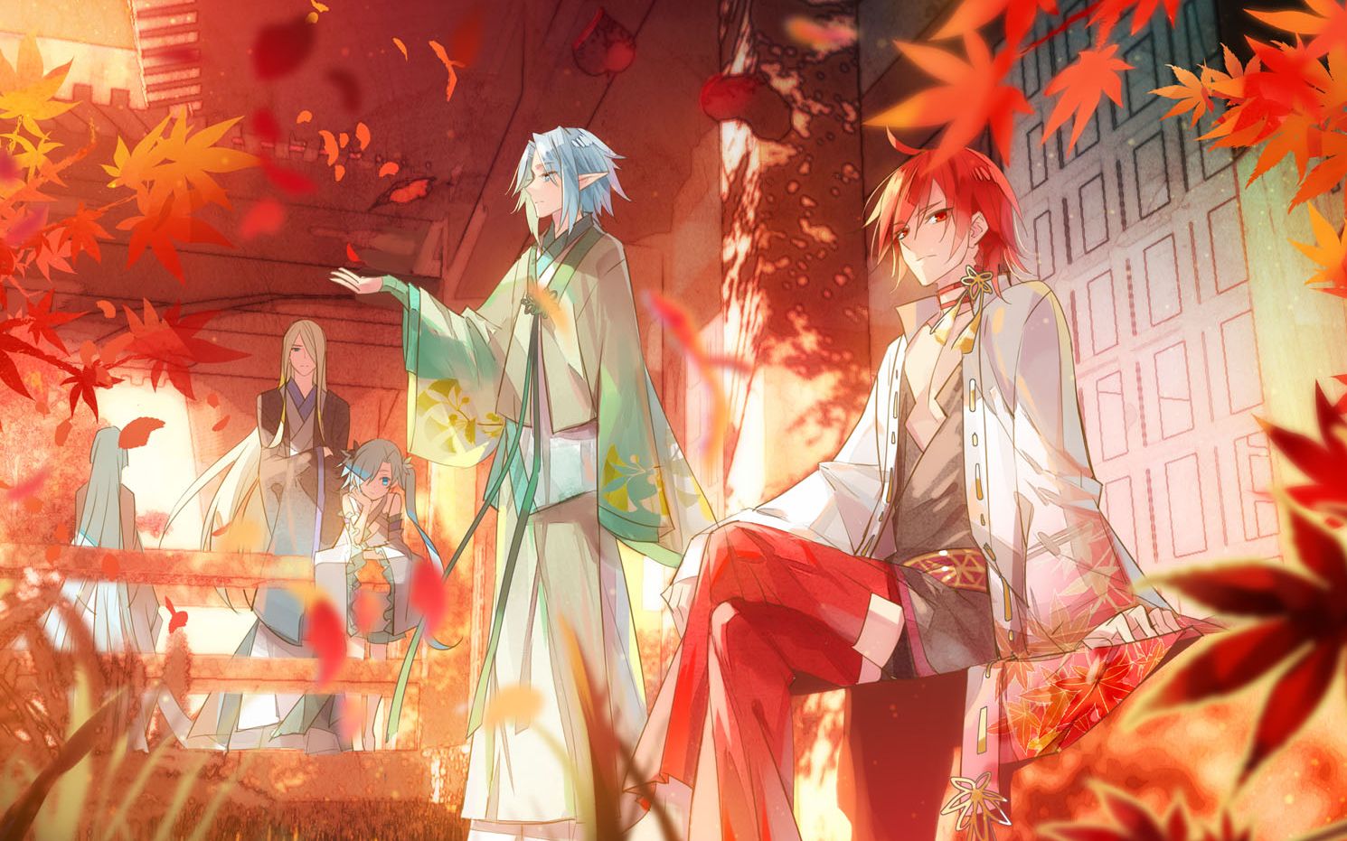 勇者是女孩秋日上色