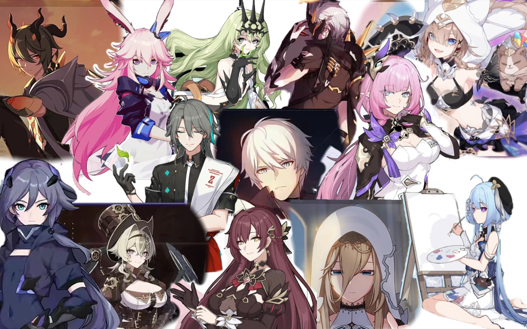 13位英桀(全含语音 图)与包菜图鉴大比较 展示「逐火之蛾」排名【崩坏