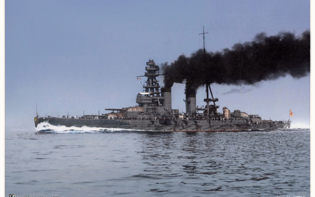 【gustav的猫】战舰世界 7级日系战列舰长门的日常_哔哩哔哩_bilibili