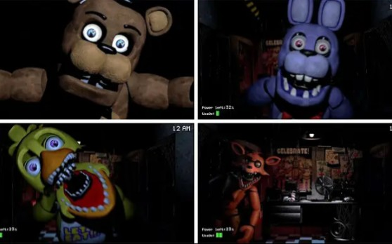 The Withered Animatronics Voice lines Fnaf 2 - BiliBili