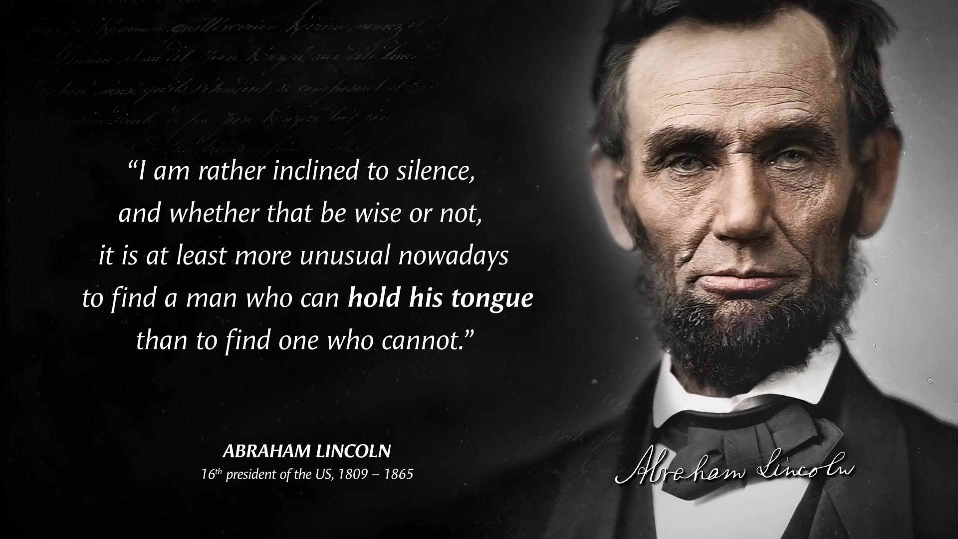 [图][名人箴言]林肯 Abraham Lincoln – Quotes That Are Really Worth Listening To