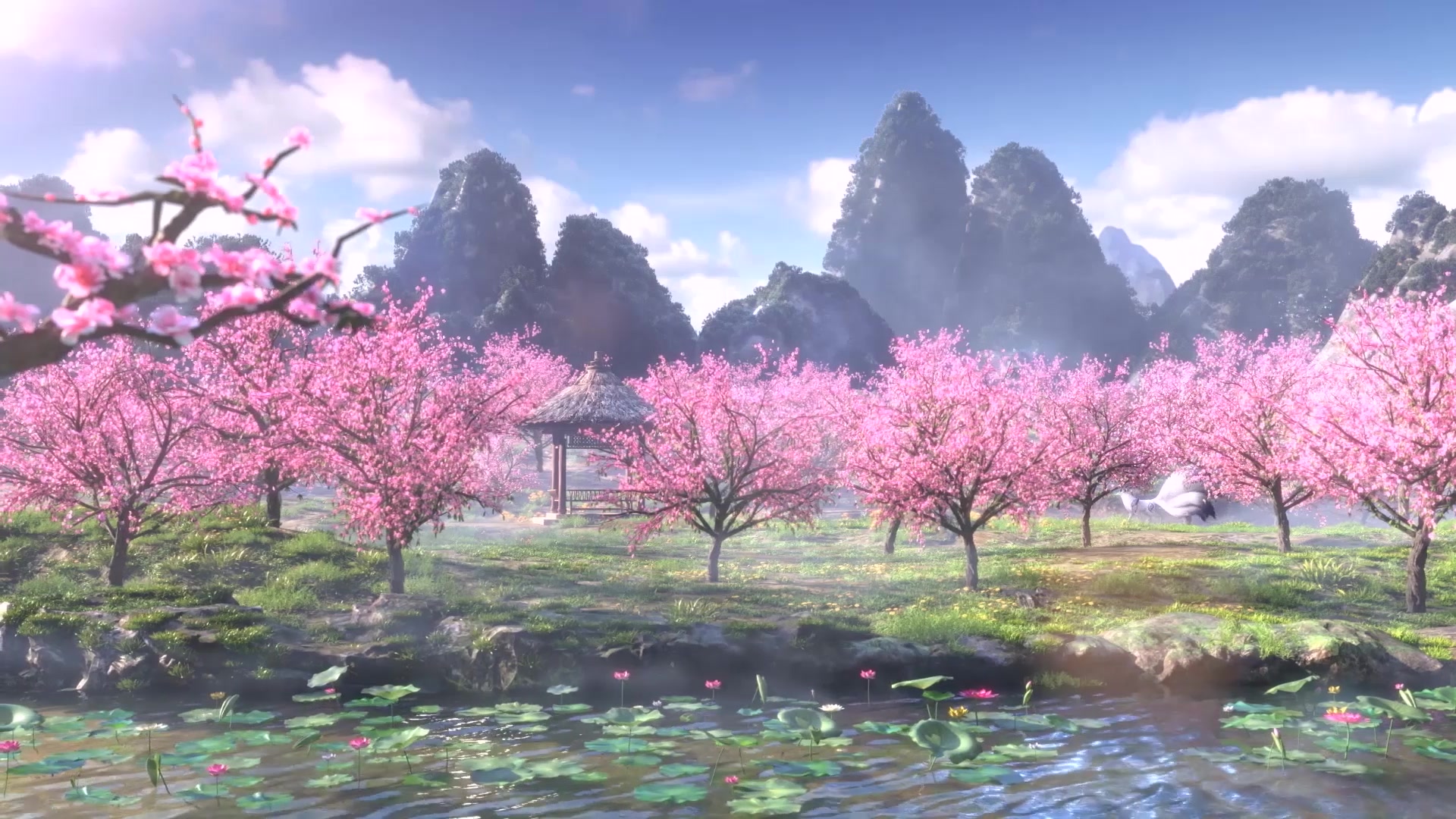 三生三世十里桃花全新精美cg曝光唯美仙侠变身手游