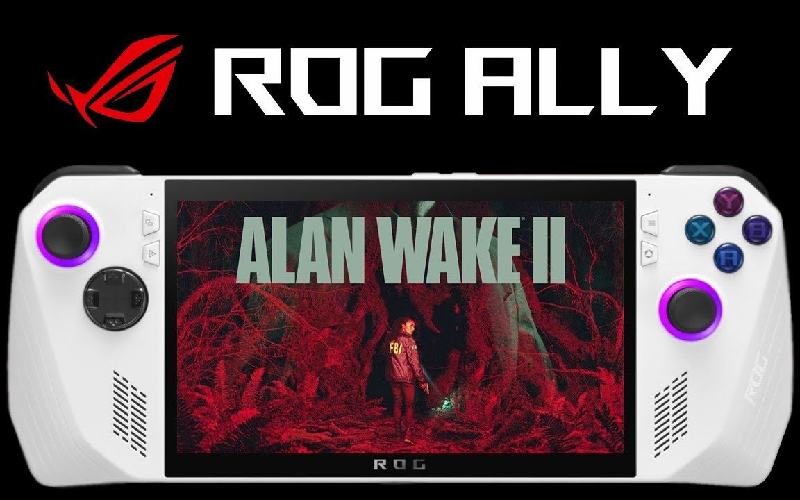 [图]华硕掌机 ROG ALLY 玩《心灵杀手 Alan Wake 2》