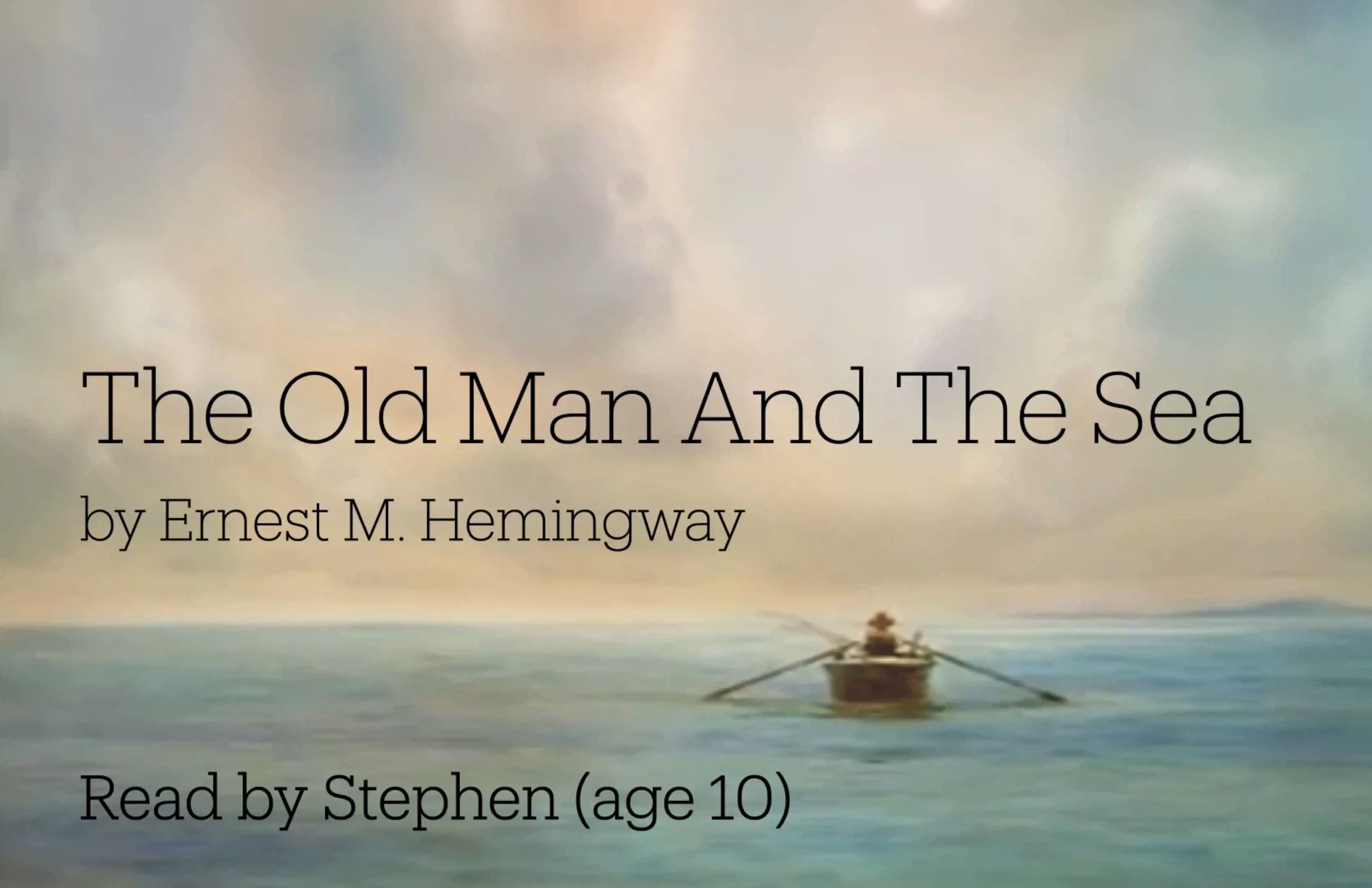 老人与海 原著朗读 第34天