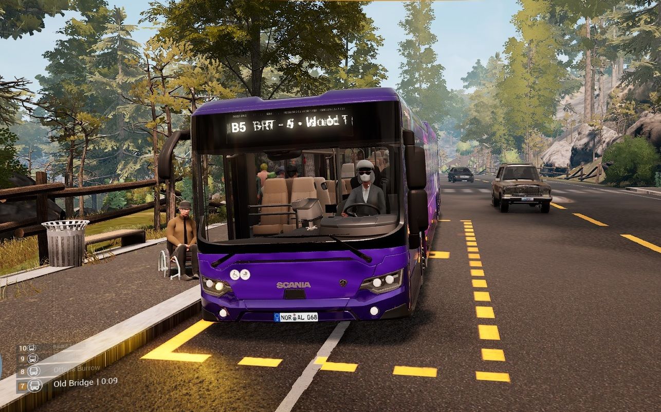 巴士模拟21 - 假旅游brt快线 行山林穿金岛去海岸!7辆配车