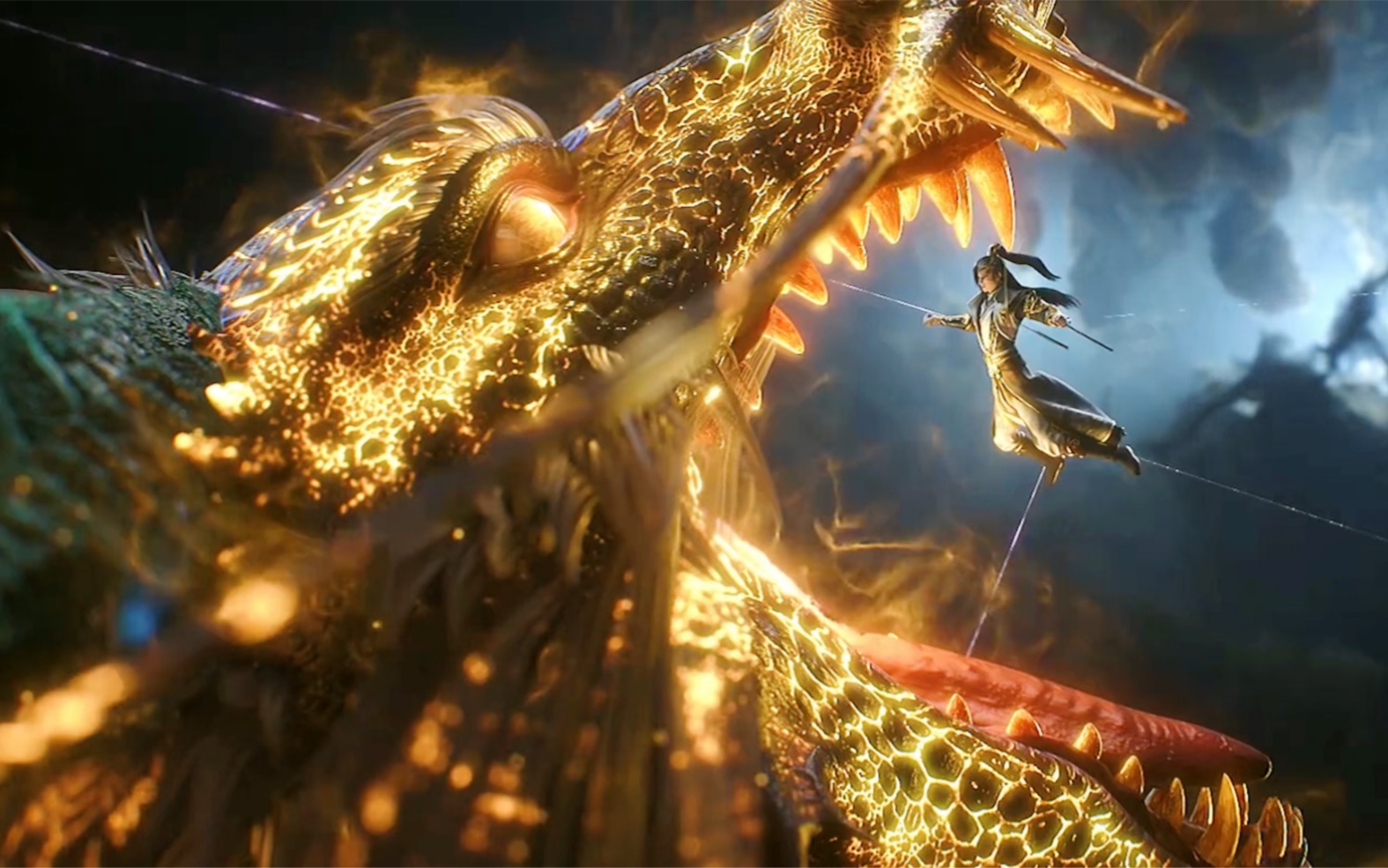 完美世界特别篇《战王之殇》:石昊施展雷帝真经对战战王的不灭战意