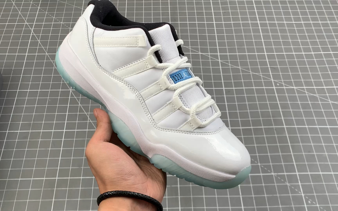 retro low "legend blue" aj11乔11 传奇蓝 低帮男子文化篮球鞋_哔哩