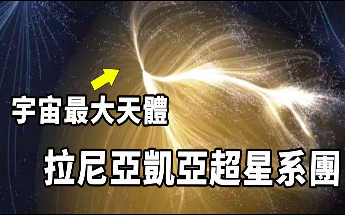 [图]宇宙最大天体！直径5.2亿光年，囊括10万星系！拉尼亚凯亚超星系团到底有多可怕？