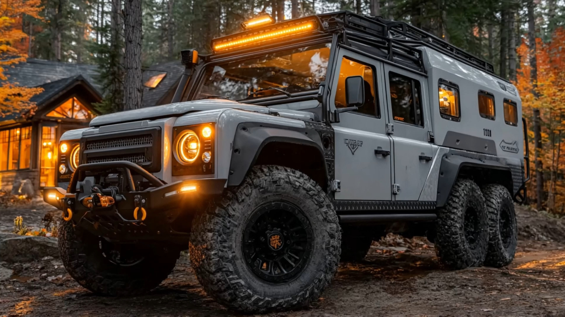 越野旅行车驻留深山的美好 #车型设计 #越野旅行车 #自驾户外旅行场景