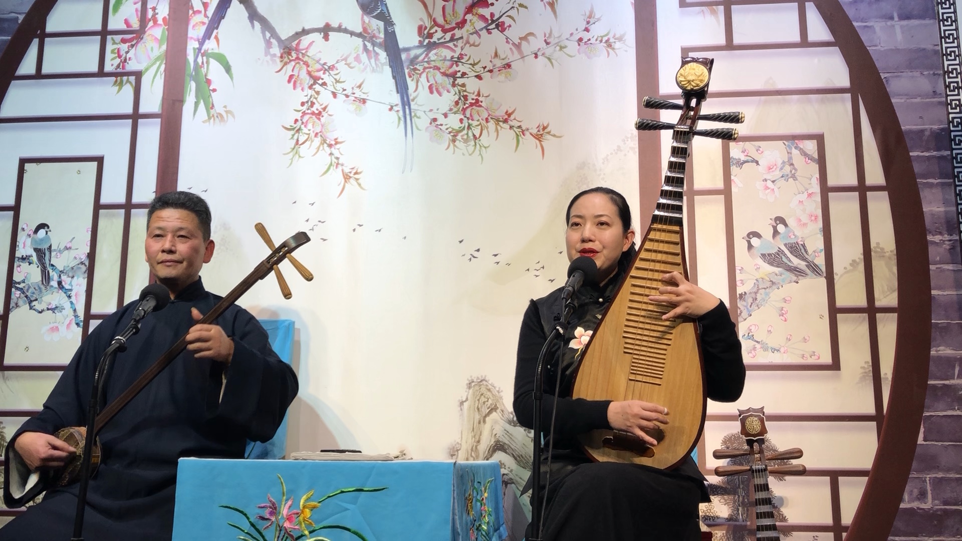 电影金陵十三钗《秦淮景》原唱吴亮莹老师现场表演 苏州评弹 琵琶语