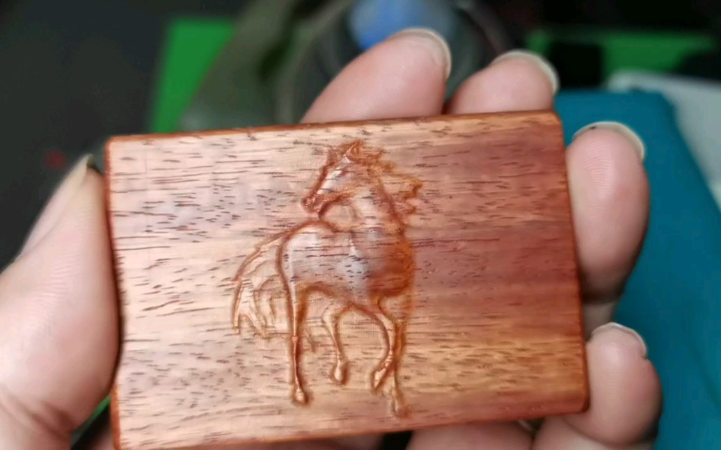 ug雕刻一匹马,雕刻机浮雕,效果不错,注意看马眼睛
