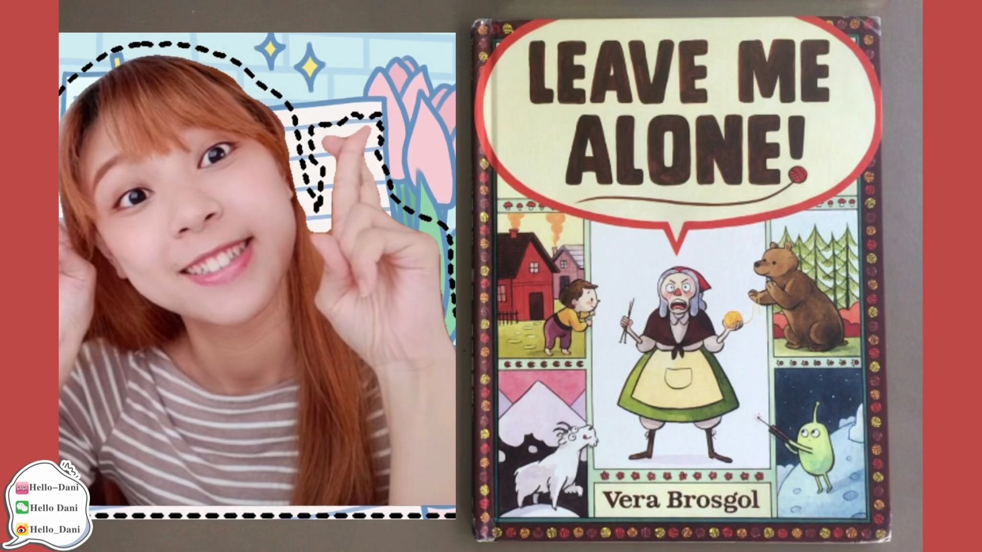 [图]Dani读绘本第74期《Leave Me Alone》& 别烦我