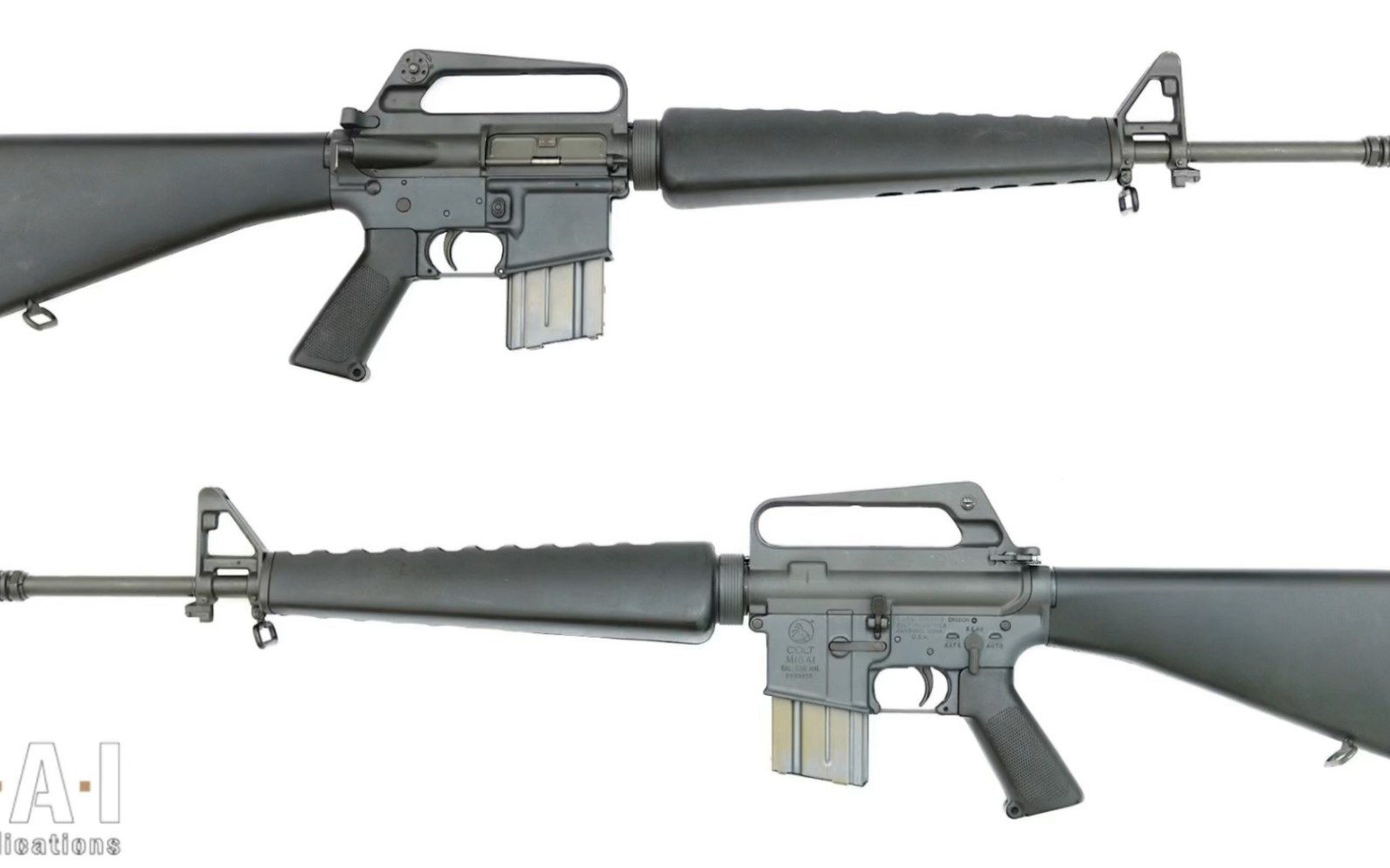 M16A1 突击步枪：拆卸与组装+射击