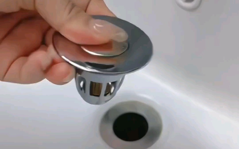 创作灵感 洗手池漏水塞子,通用铜芯弹跳按压式,防虫防臭,方便好用