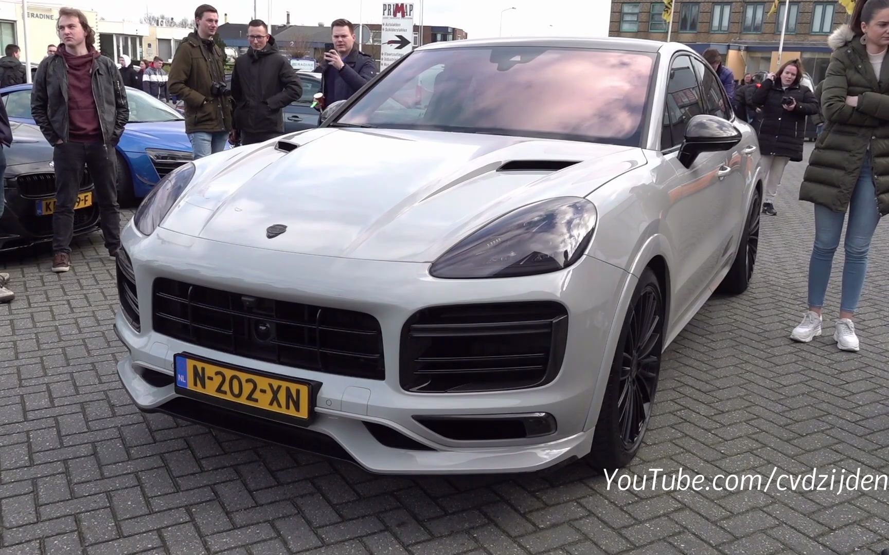 techart 保时捷卡宴 turbo s - 高转速和快速加速!