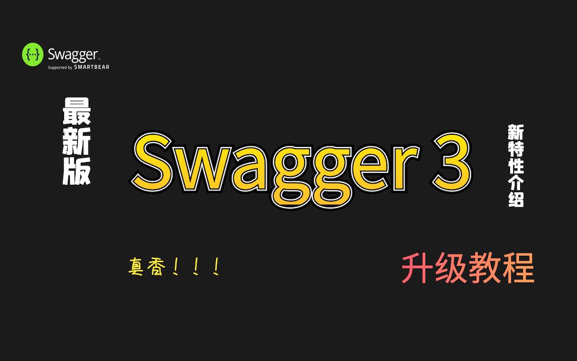 最新版Swagger 3升级指南及使用体验(视频版)哔哩哔哩bilibili