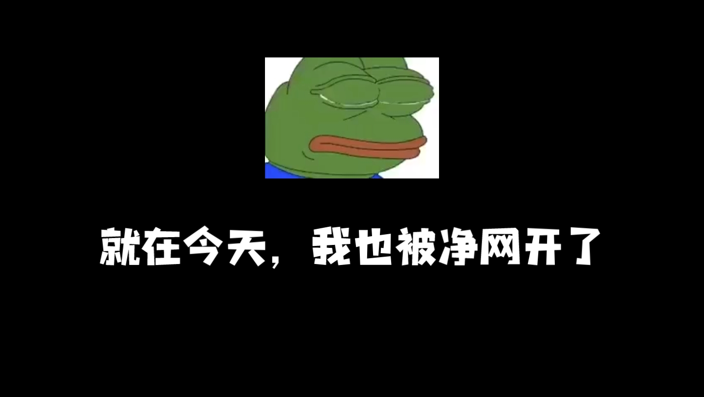 [图]我也被净网开了，求助