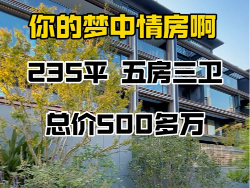 叠拼天花板 方岛湖心墅235平 带露天双露台 傍水而居独享安宁与奢华#湖景别墅#方岛湖心墅#武汉别墅#汉阳别墅#城建明镜台哔哩哔哩bilibili