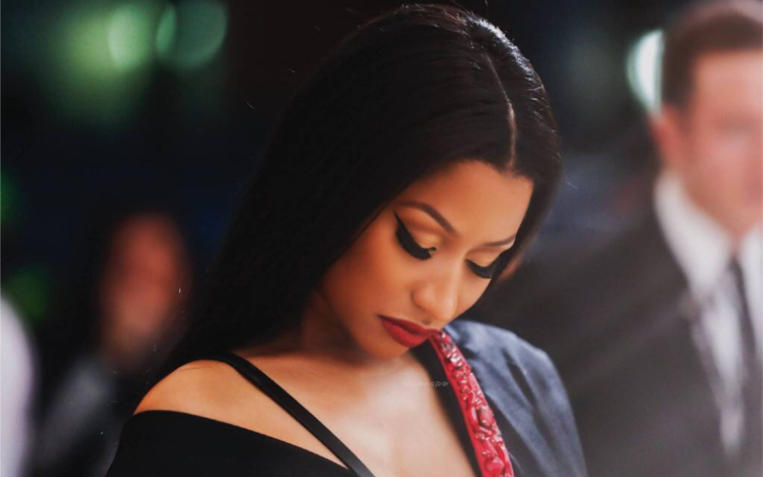 nickiminaj当rapper唱歌时