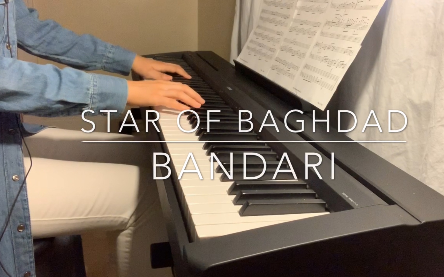 【钢琴曲】巴格达的星星 Star of Baghdad哔哩哔哩bilibili