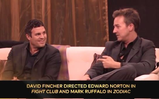 【Mark Ruffalo】【Edward Norton】马克叔和爱德华诺顿讨论与大卫芬奇的合作哔哩哔哩bilibili