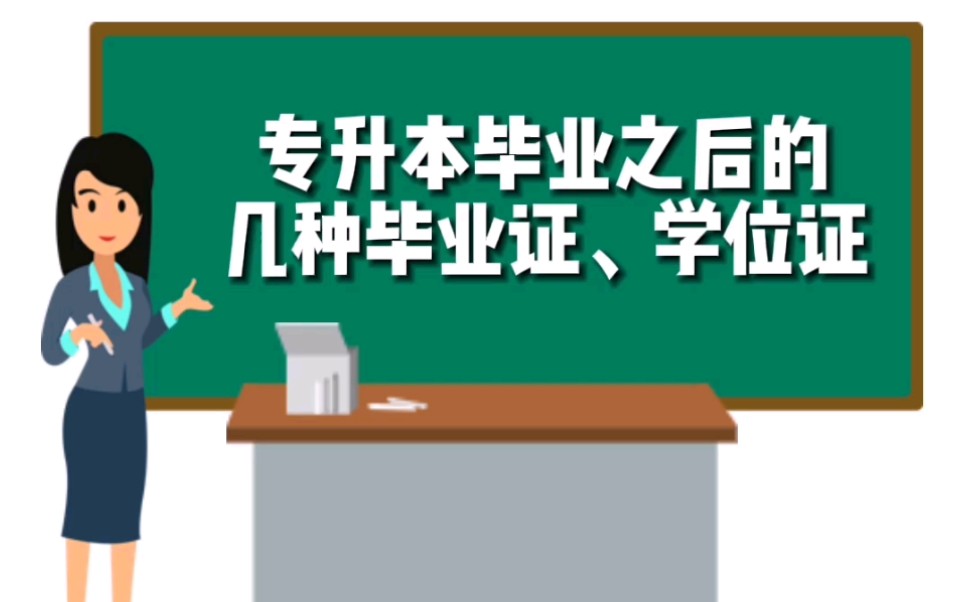 专升本毕业之后的几种毕业证、学位证哔哩哔哩bilibili