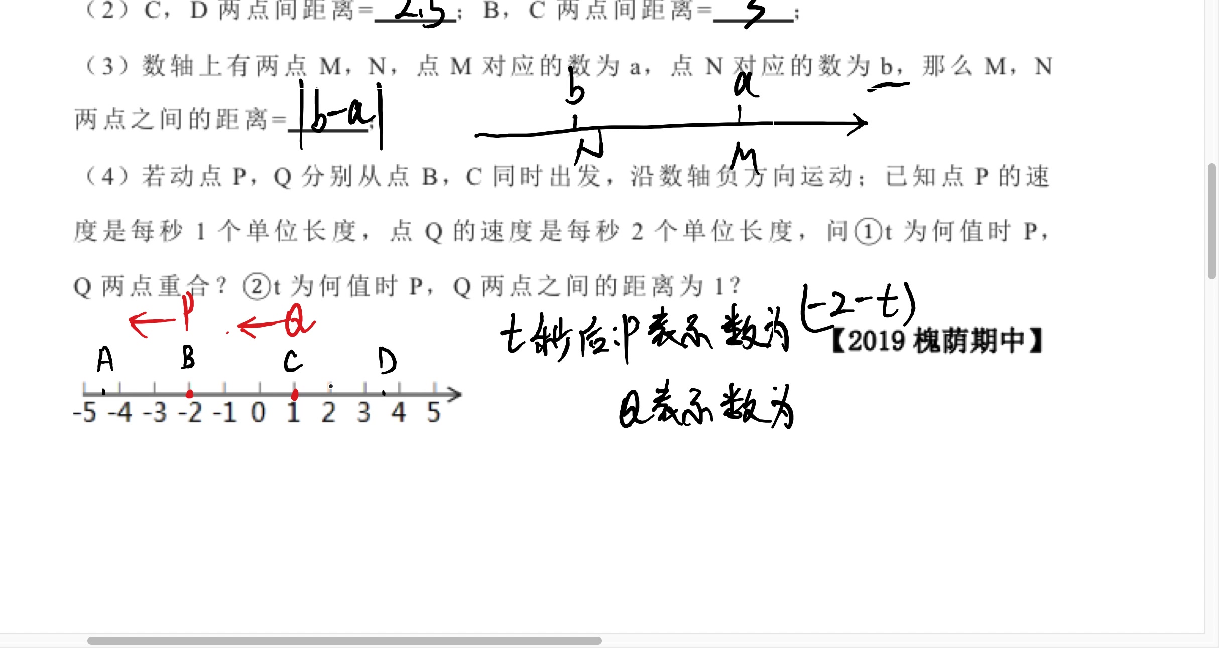 令初一学生头痛的数轴动点题,学会此方法,做题顺畅了很多哔哩哔哩bilibili