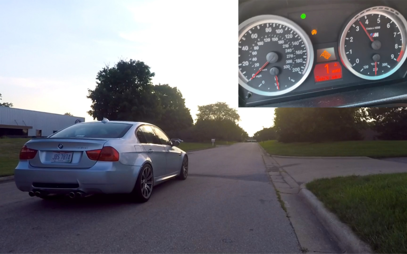 宝马e90 m3弹射起步