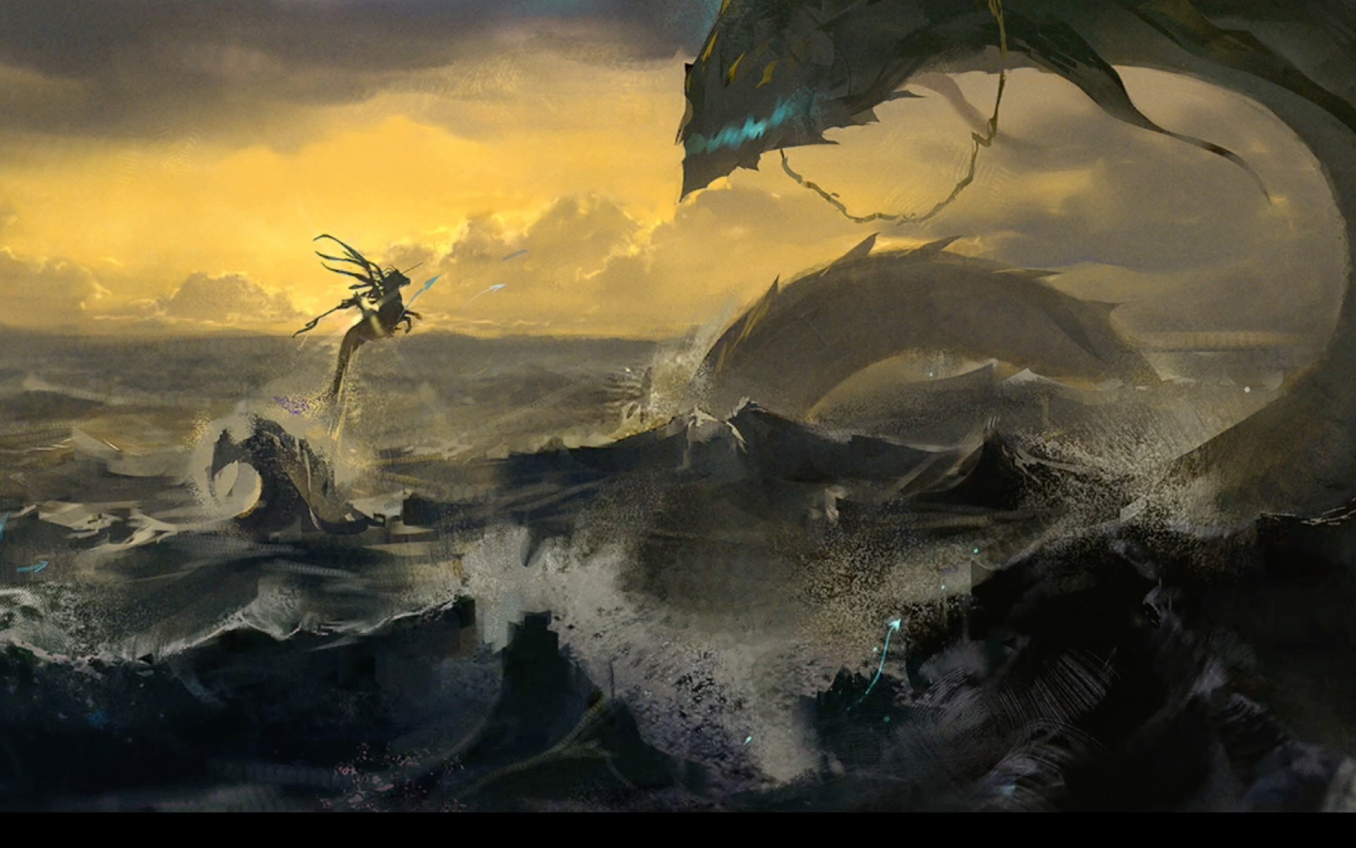 【水月与深蓝之树】"静谧时代"结局(骑士结局)