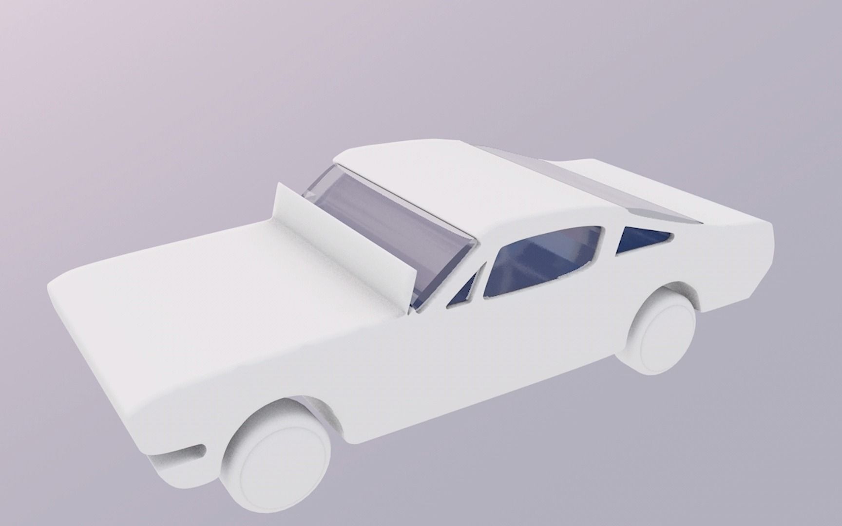 c4d模型快速搭建小汽车