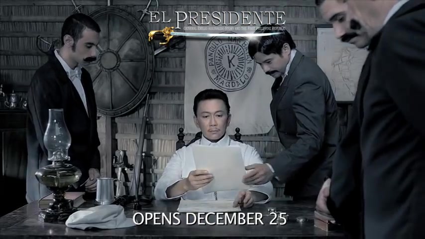 [图]2012菲律宾历史电影《大总统/El Presidente》预告片