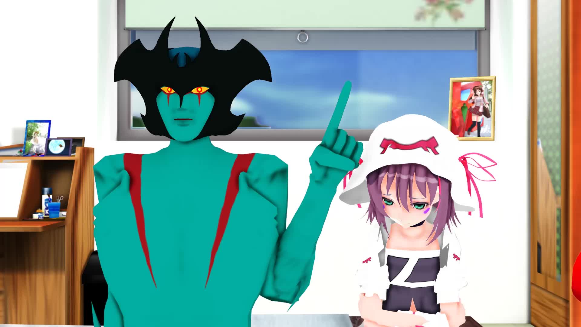 【沙雕mmd】玛利·梦魔:别碰老娘!