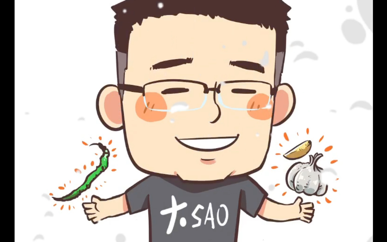 板绘父亲节小肥羊画大sao卡通形象作画过程