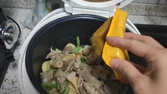 电饭煲做菜02/咖喱土豆牛腩