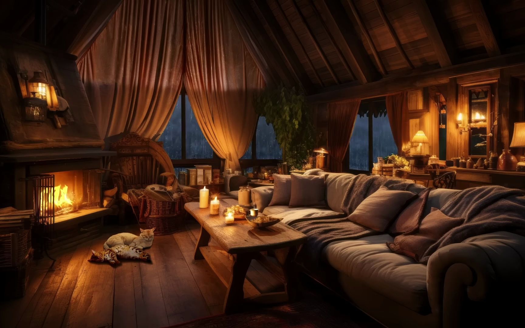 噪音丨治愈丨助眠丨下雨丨工作丨冥想丨失眠丨催眠丨雨声入睡丨环境音